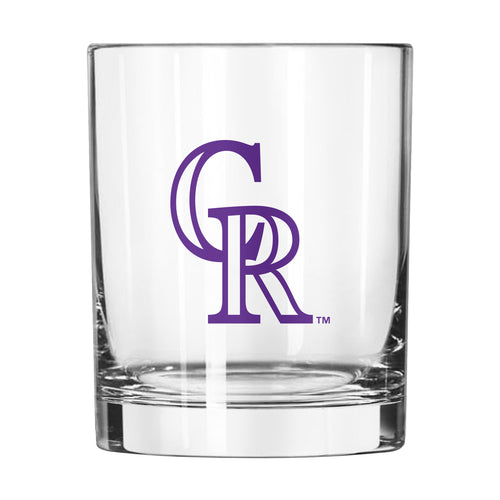 Product Image for Colorado Rockies 14oz Gameday Rocks Glass