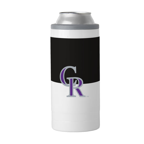 Product Image for Colorado Rockies Slim Colorblock Can Coolie
