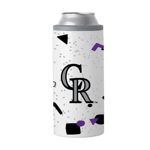 Product Image for Colorado Rockies 12oz Flashback Slim Can Coolie