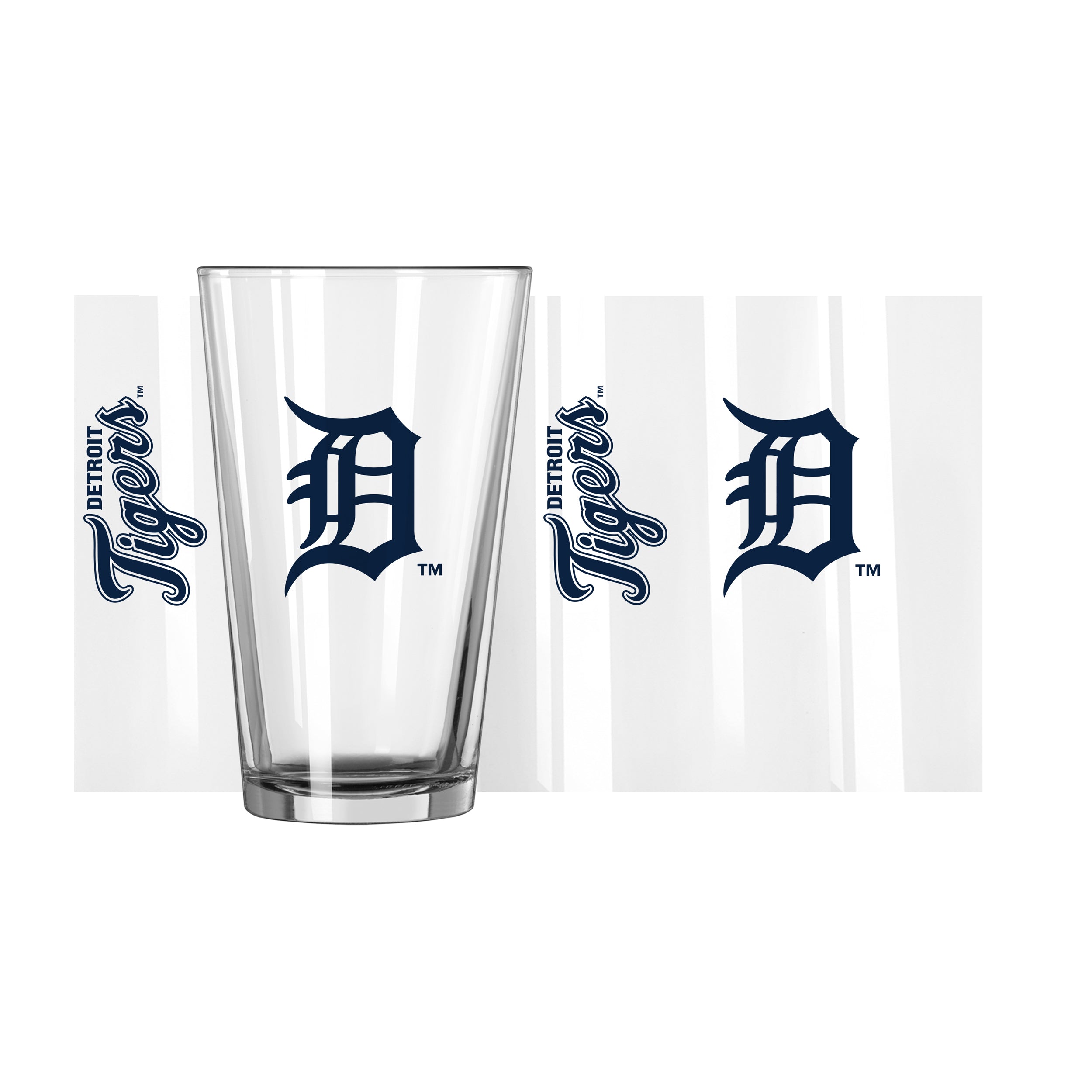 Detroit Tigers 16 oz. Gameday Pint Glass