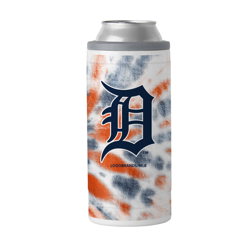 Product Image for Detroit Tigers 12oz Tie Dye Slim Can Coolie