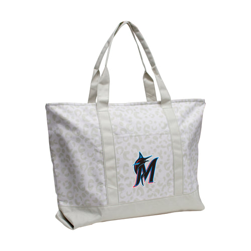 Product Image for Miami Marlins Leopard Pattern Tote