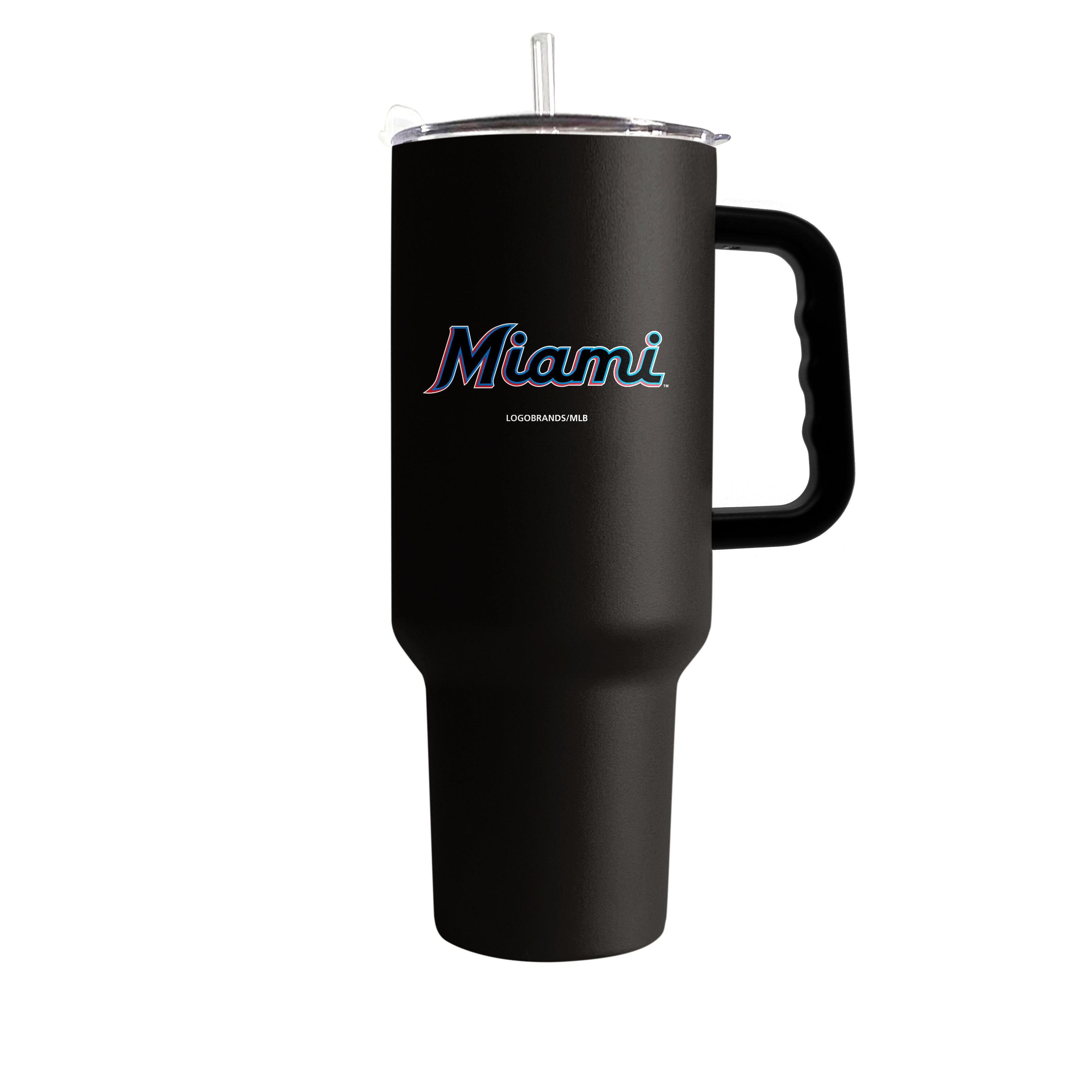 Miami Marlins 40oz Flipside Powder Coat Tumbler