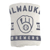 Milwaukee Brewers Sublimated Sweatshirt Blanket