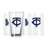 Minnesota Twins Red 16oz Gameday Pint Glass