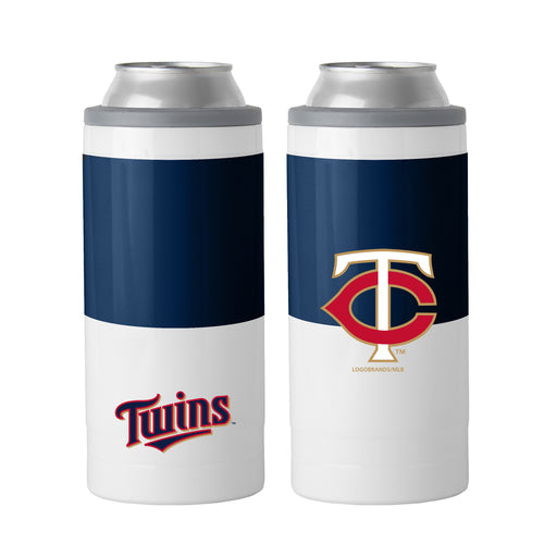 Product Image for Minnesota Twins 12oz Colorblock Slim Can Coolie