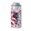Minnesota Twins 12oz Tie Dye Slim Can Coolie