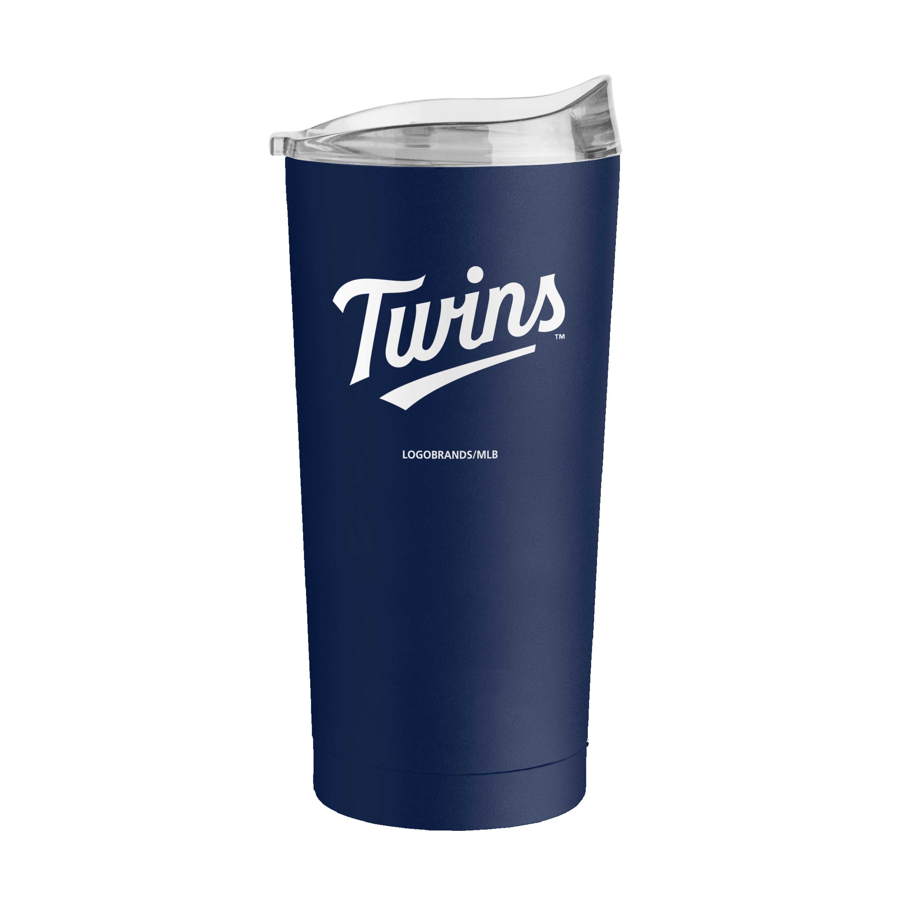 Minnesota Twins 20oz Flipside Powder Coat Tumbler - Logo Brands