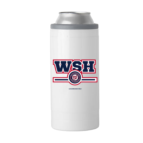Product Image for Washington Nat'ls Letterman 12 oz Slim Can Coolie