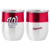 Washington Nat'ls Color Block 16 oz Stainless Curved Beverage