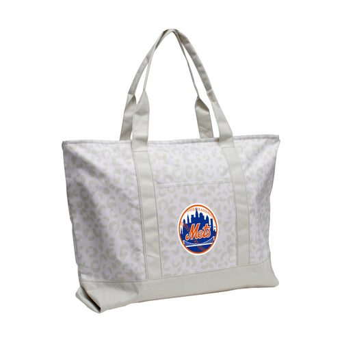 Product Image for New York Mets Leopard Pattern Tote