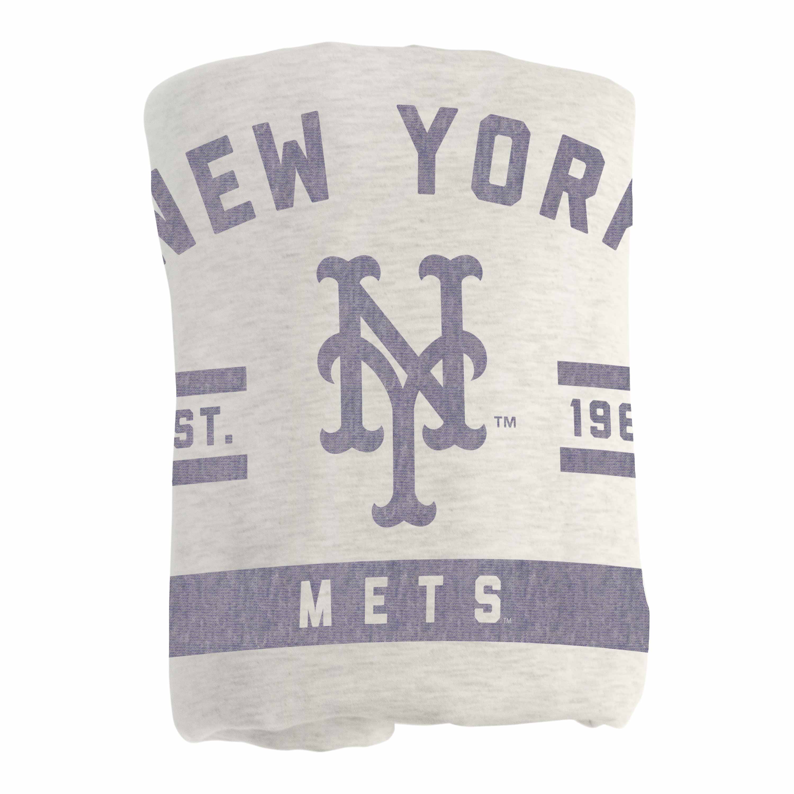 New York Mets Sublimated Sweatshirt Blanket