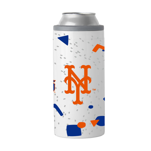Product Image for New York Mets 12oz Flashback Slim Can Coolie