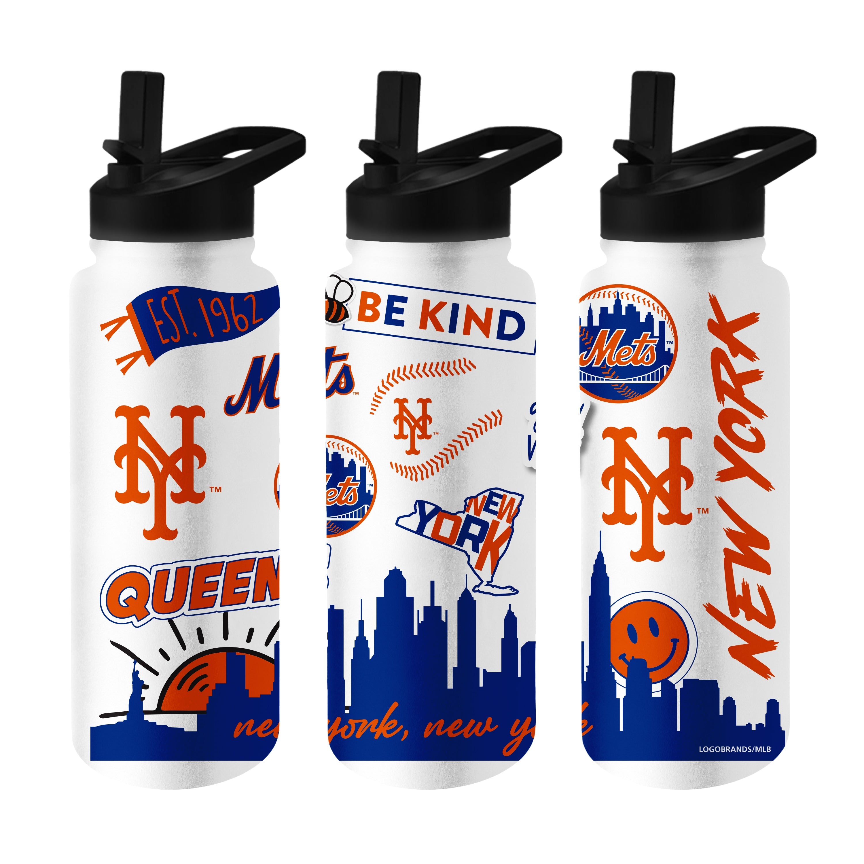 New York Mets 34oz Native Quencher Bottle
