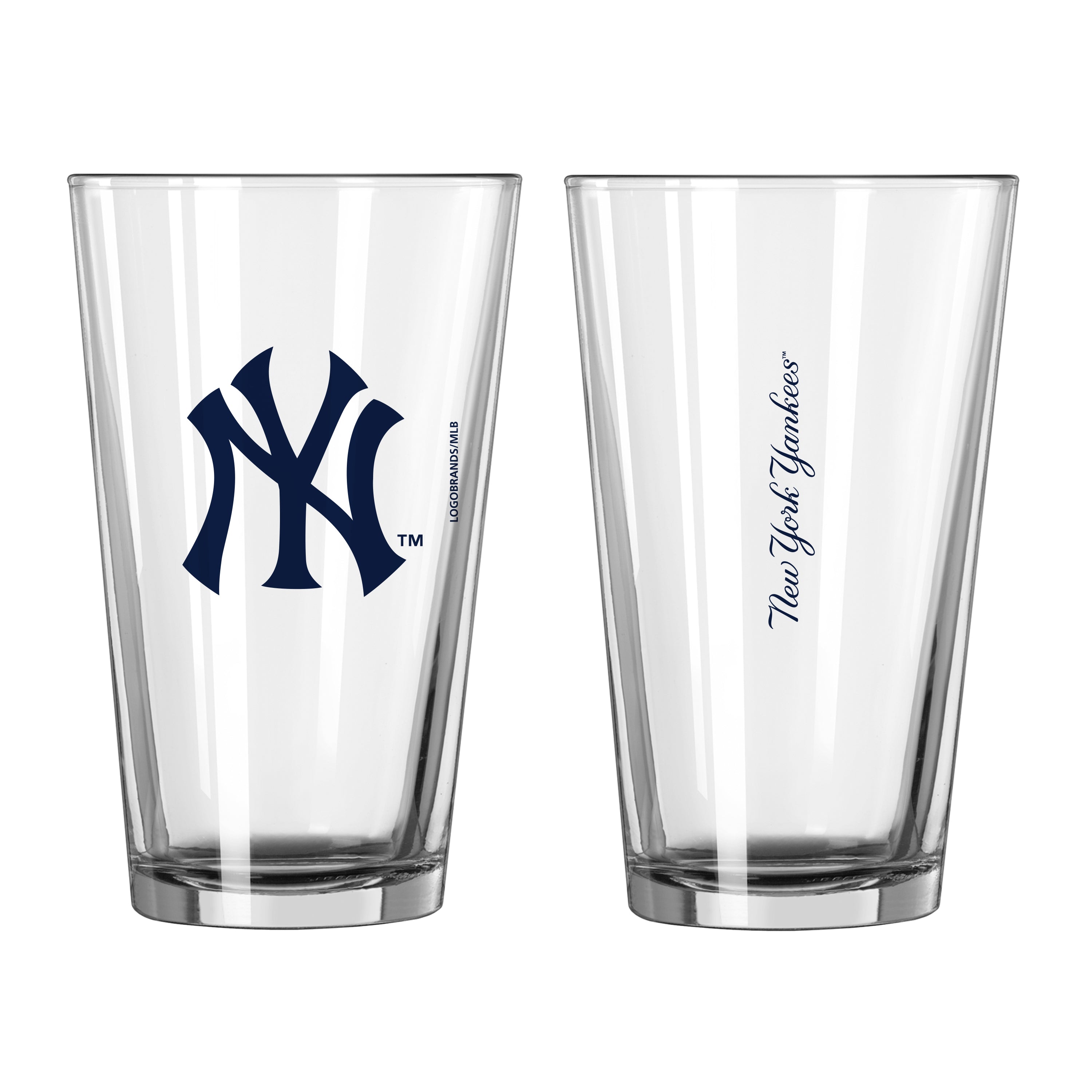 New York Yankees 16oz Gameday Pint Glass - Logo Brands,New York Yankees 16oz Gameday Pint Glass - Logo Brands