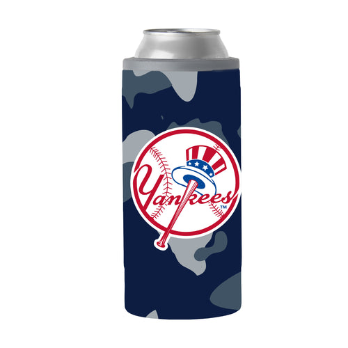 Product Image for NY Yankees 12oz Camo Slim Can Coolie