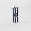 NY Yankees 12oz Striped Powdercoat SlimCan Coolie