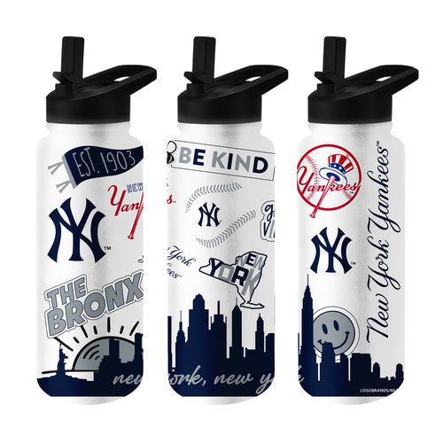 Product Image for New York Yankees 34oz Native Quencher Bottle