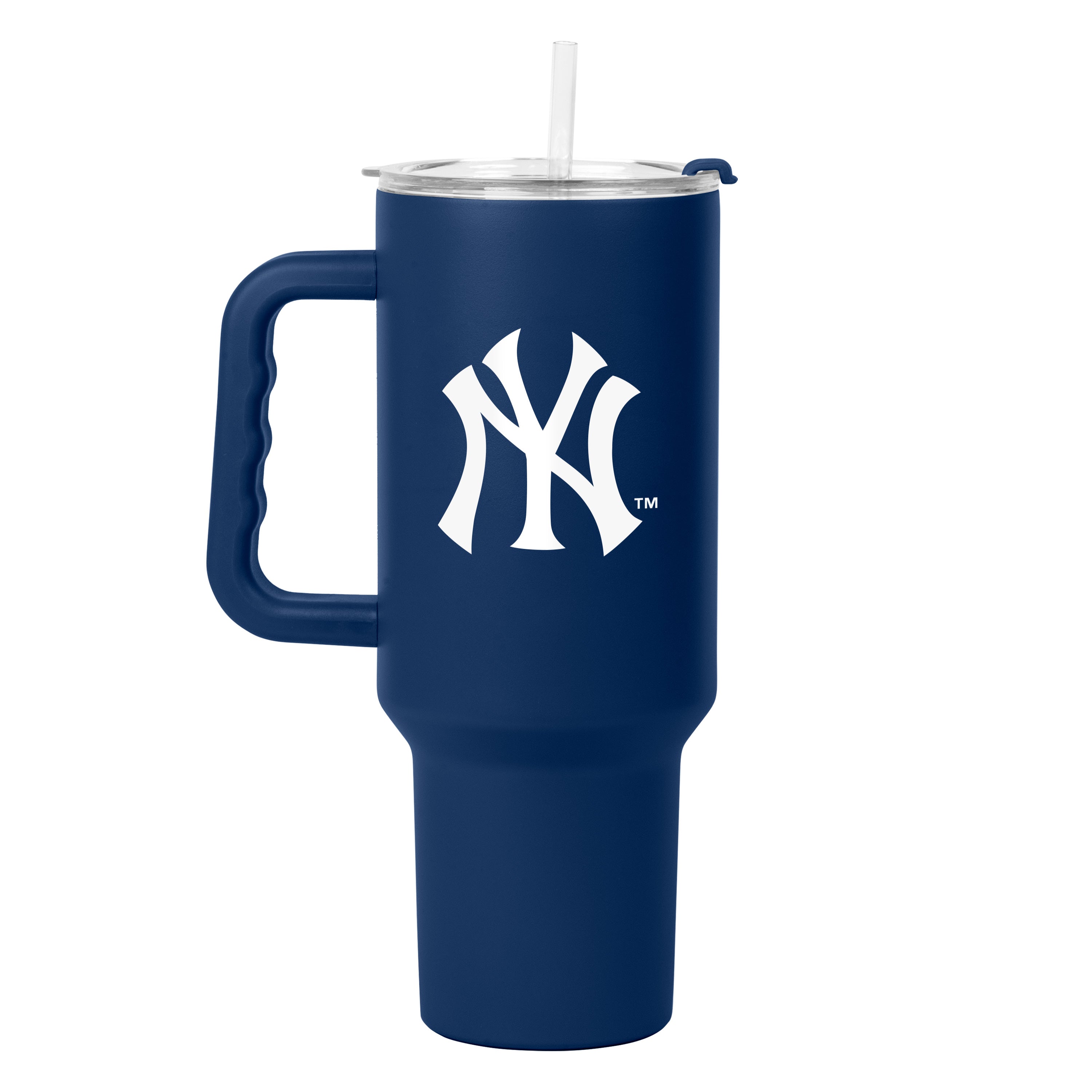 New York Yankees 40oz Flipside Powder Coat Tumbler - Logo Brands