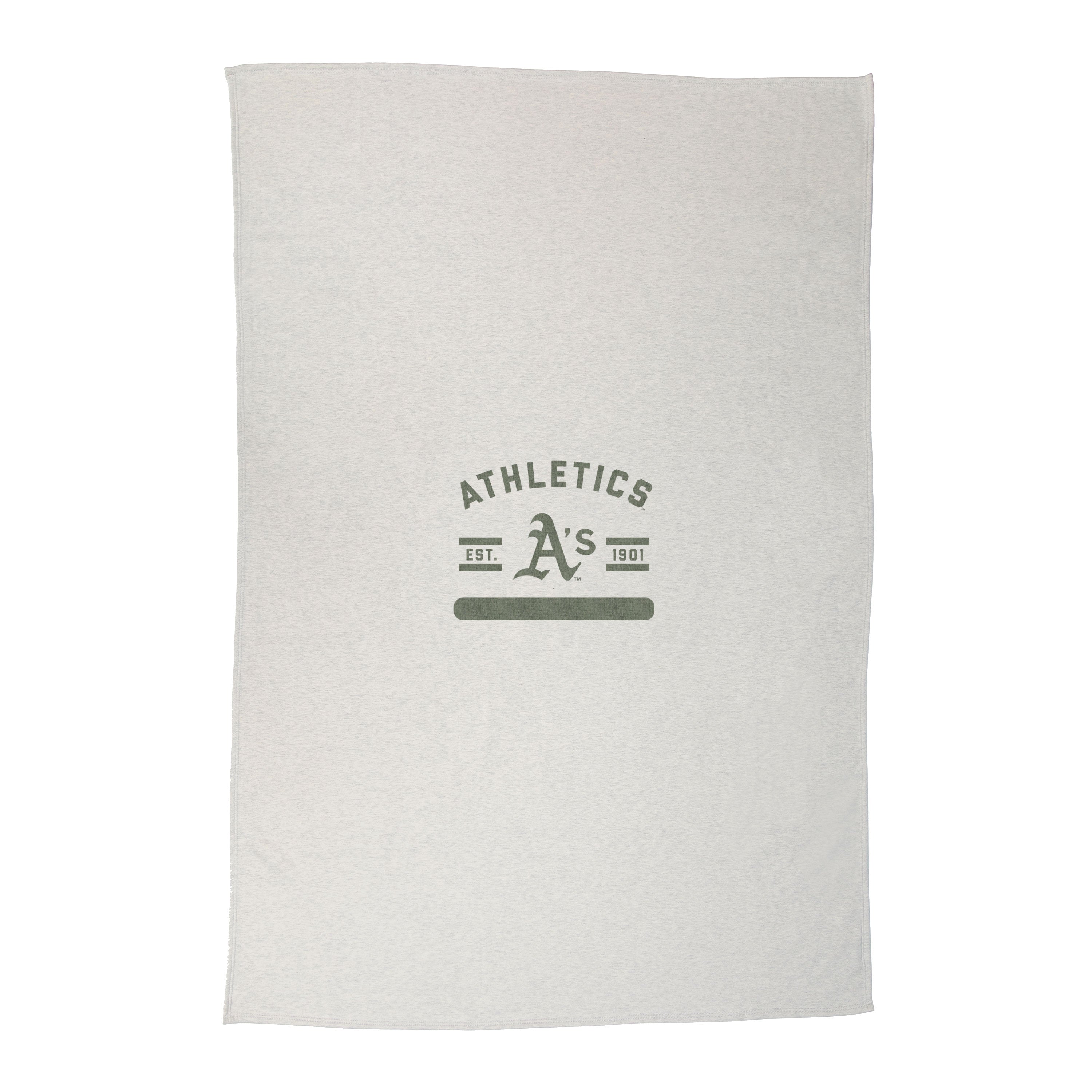 Oakland Athletics Sublimated Sweatshirt Blanket