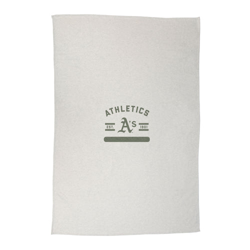 Product Image for Oakland Athletics Sublimated Sweatshirt Blanket