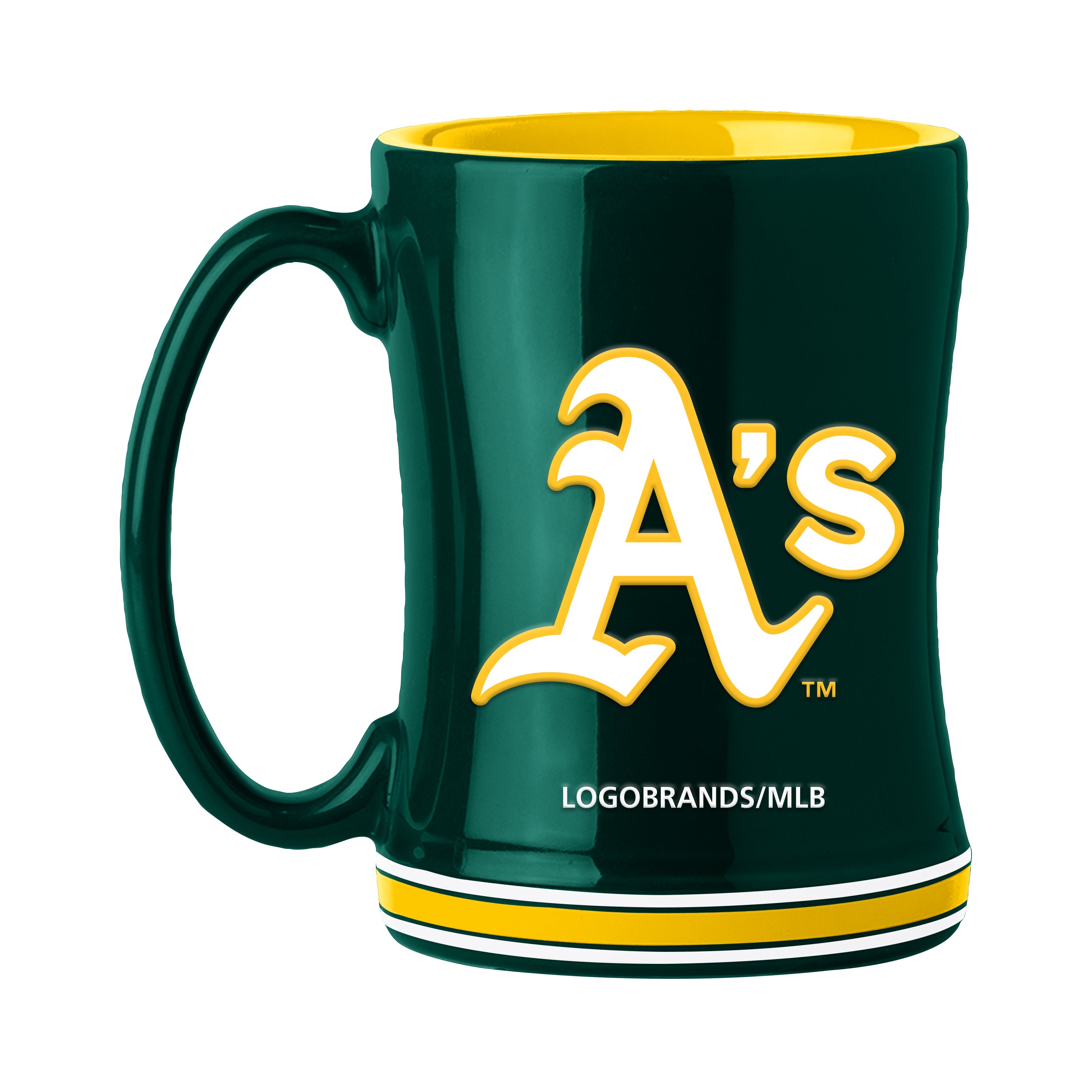 Oakland Athletics 14 oz. Relief Mug