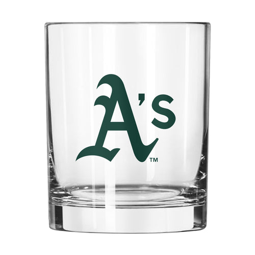 Product Image for Athletics 14oz Gameday Rocks Glass