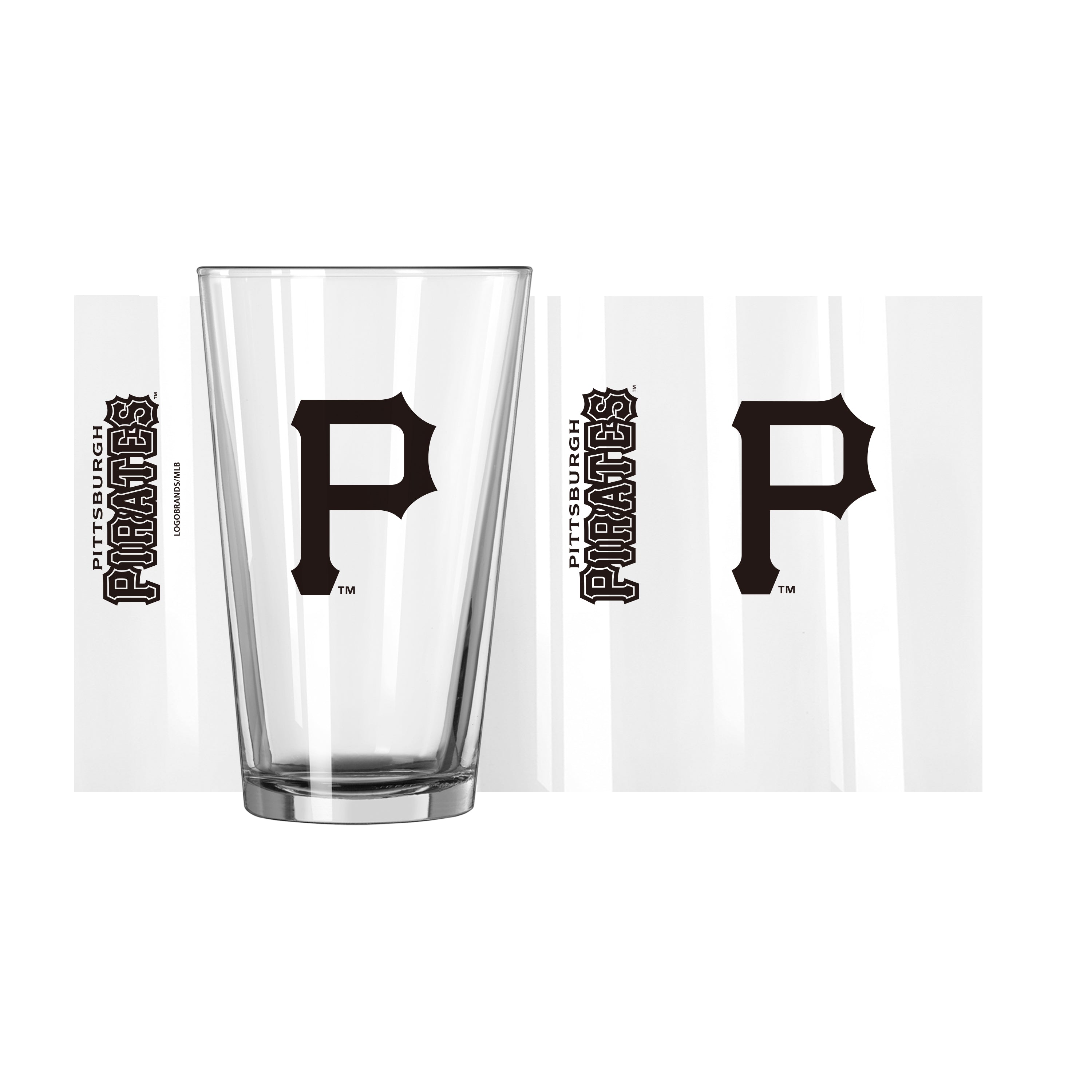 Pittsburgh Pirates 16oz Gameday Pint Glass - Logo Brands