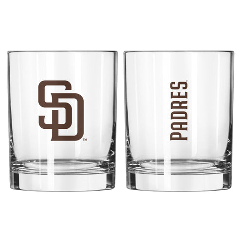 Product Image for San Diego Padres 14oz Gameday Rocks Glass