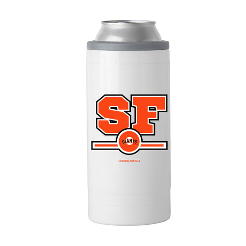 Product Image for San Francisco Giants Letterman 12 oz Slim Can Coolie