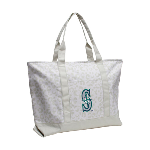 Product Image for Seattle Mariners Leopard Pattern Tote