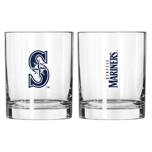 Product Image for Seattle Mariners 14oz Gameday Rocks Glass