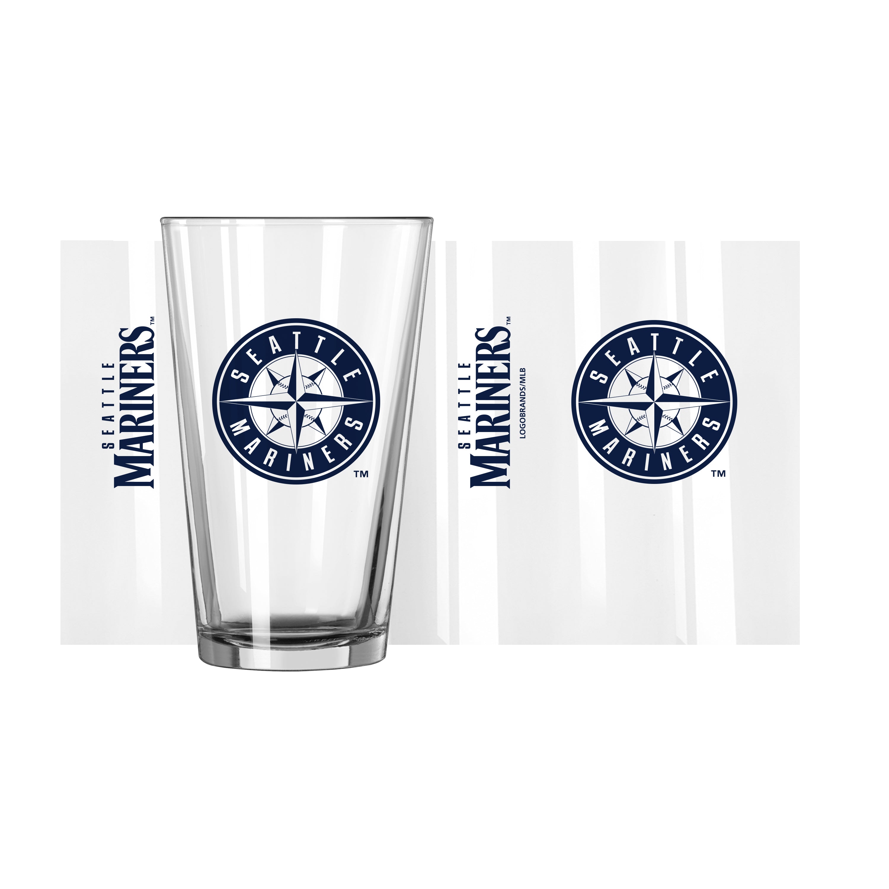 Seattle Mariners Alt 16 oz. Gameday Pint Glass