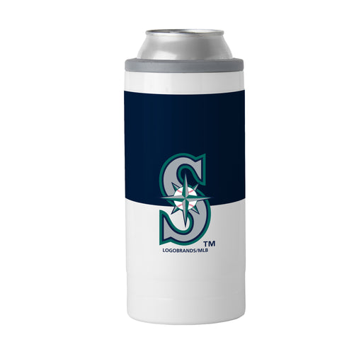 Product Image for Seattle Mariners Slim Colorblock Can Coolie