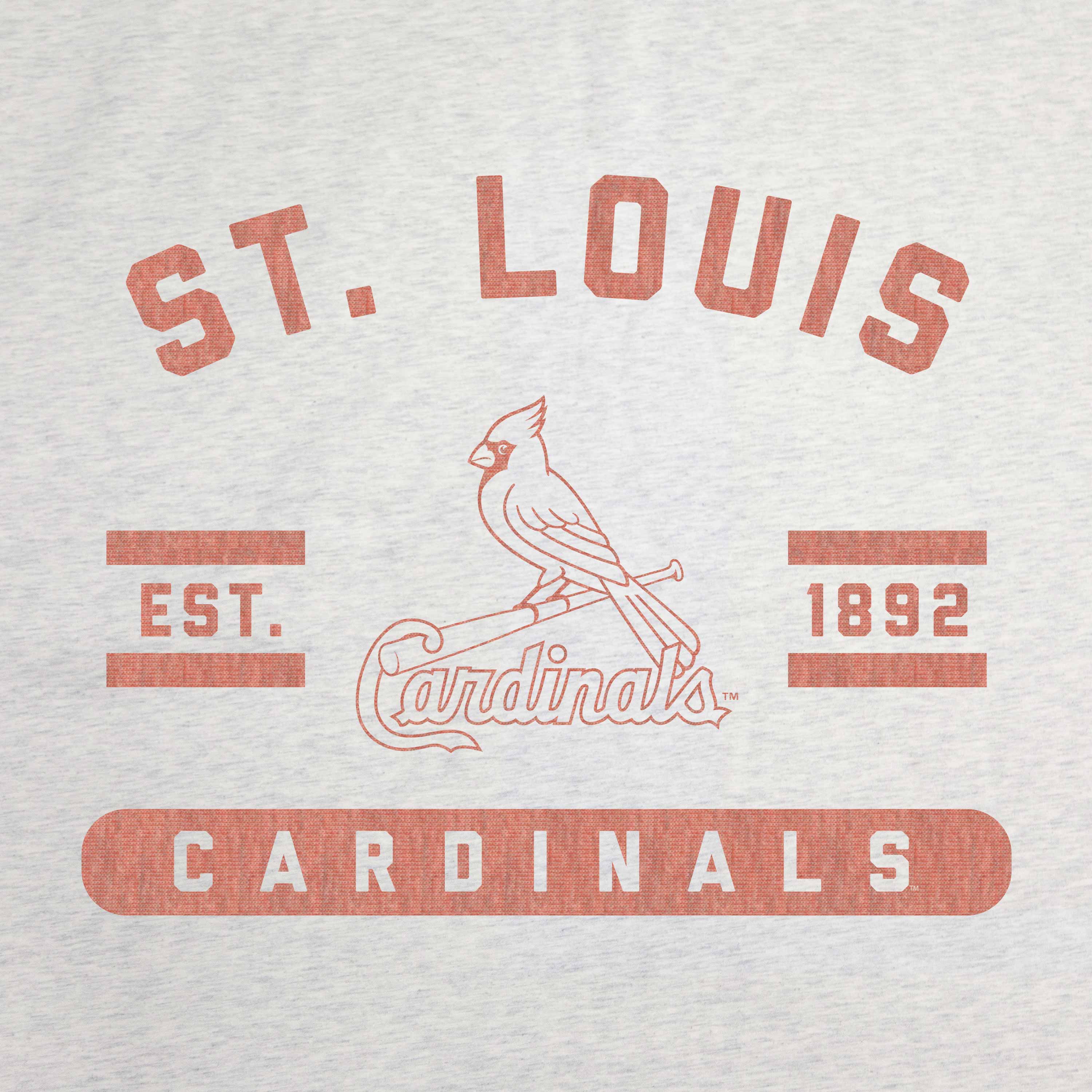 St Louis Cardinals Sublimated Sweatshirt Blanket