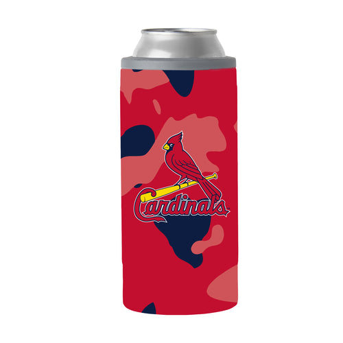 Product Image for St Louis Cardinals 12oz Camo Slim Can Coolie