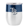 TB Rays Color Block 16 oz Stainless Curved Beverage