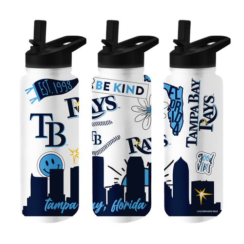 Product Image for Tampa Bay Rays 34oz Native Quencher Bottle