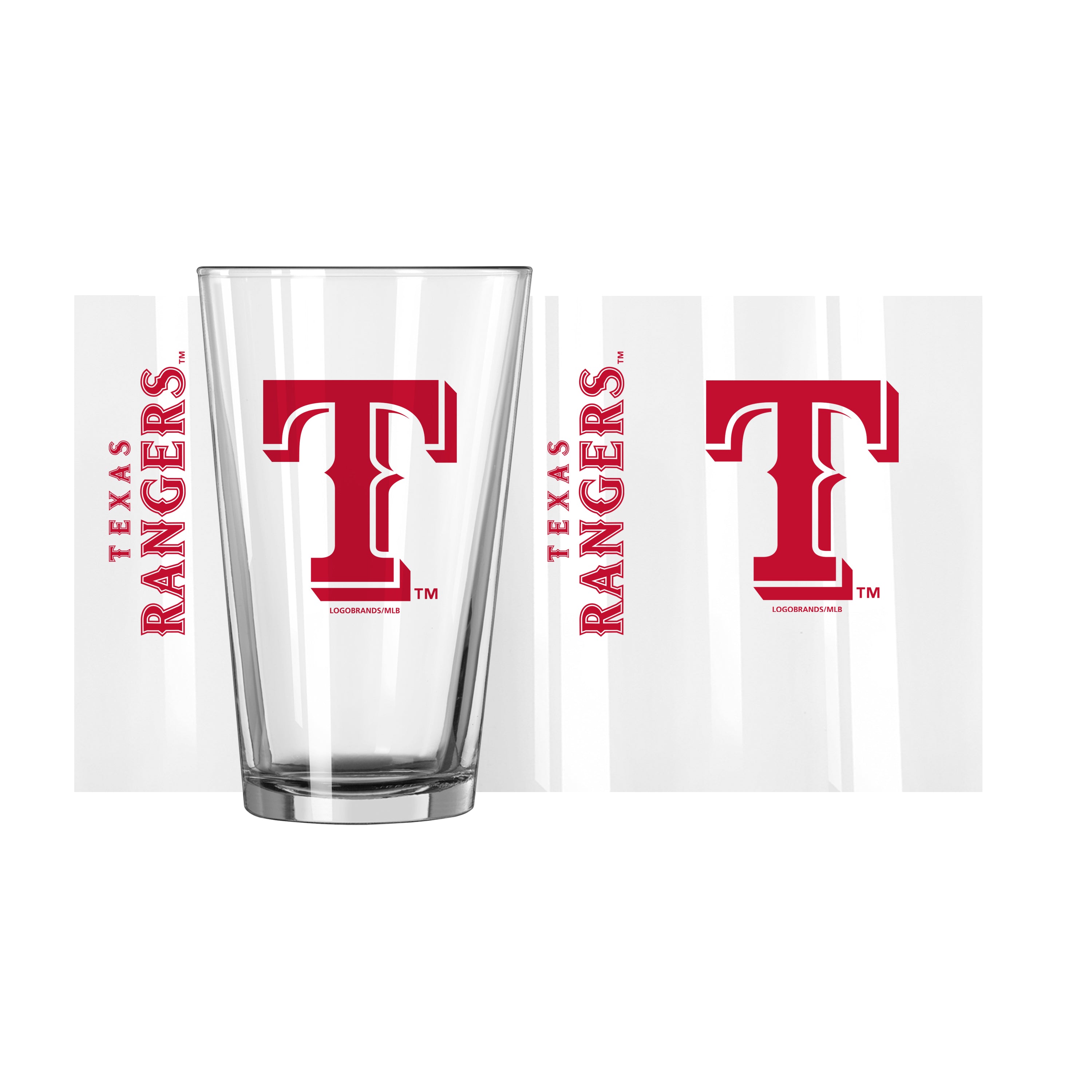 Texas Rangers Alt 16 oz. Gameday Pint Glass