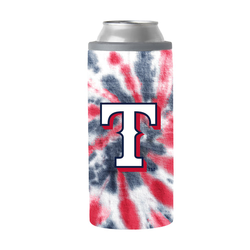 Product Image for Texas Rangers 12oz Tie Dye Slim Can Coolie