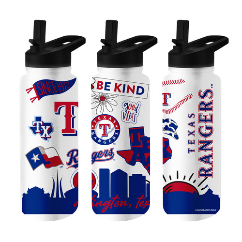 Product Image for Texas Rangers 34oz Native Quencher Bottle