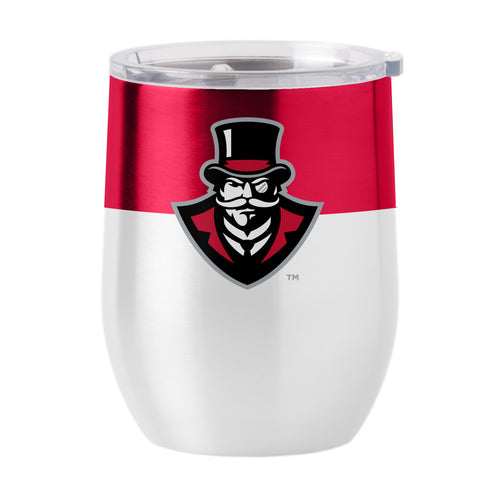 Product Image for Austin Peay State 16oz Colorblock Stainless Curved Beverage