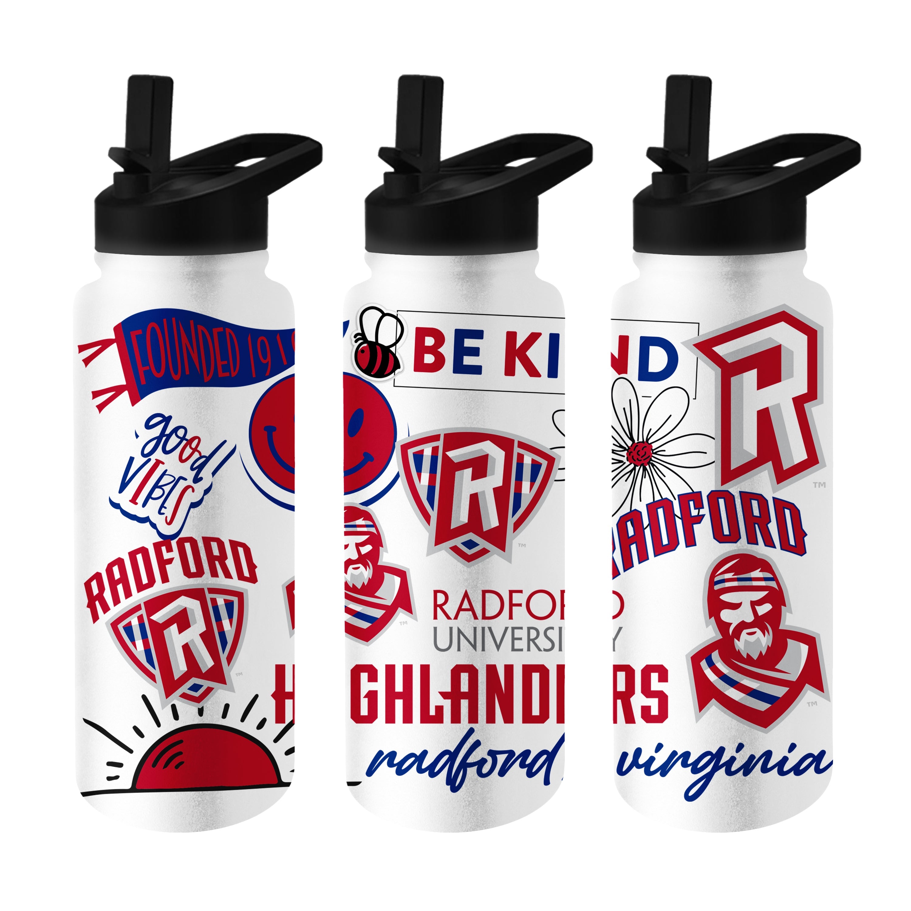 Radford 34oz Native Quencher Bottle - Logo Brands