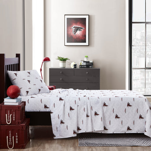 Product Image for Atlanta Falcons Scatter Bedding Sheet Set Twin