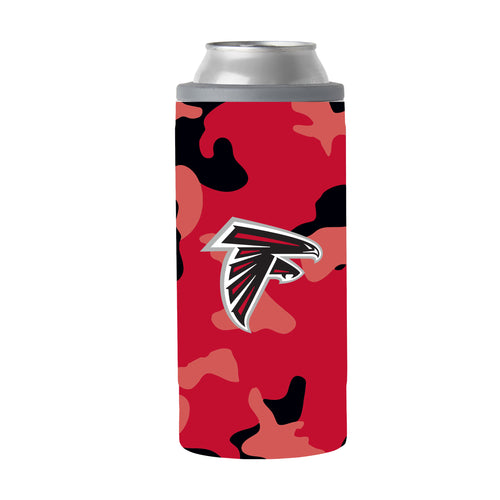 Product Image for Atlanta Falcons Camo Swagger 12oz Slim Can Coolie