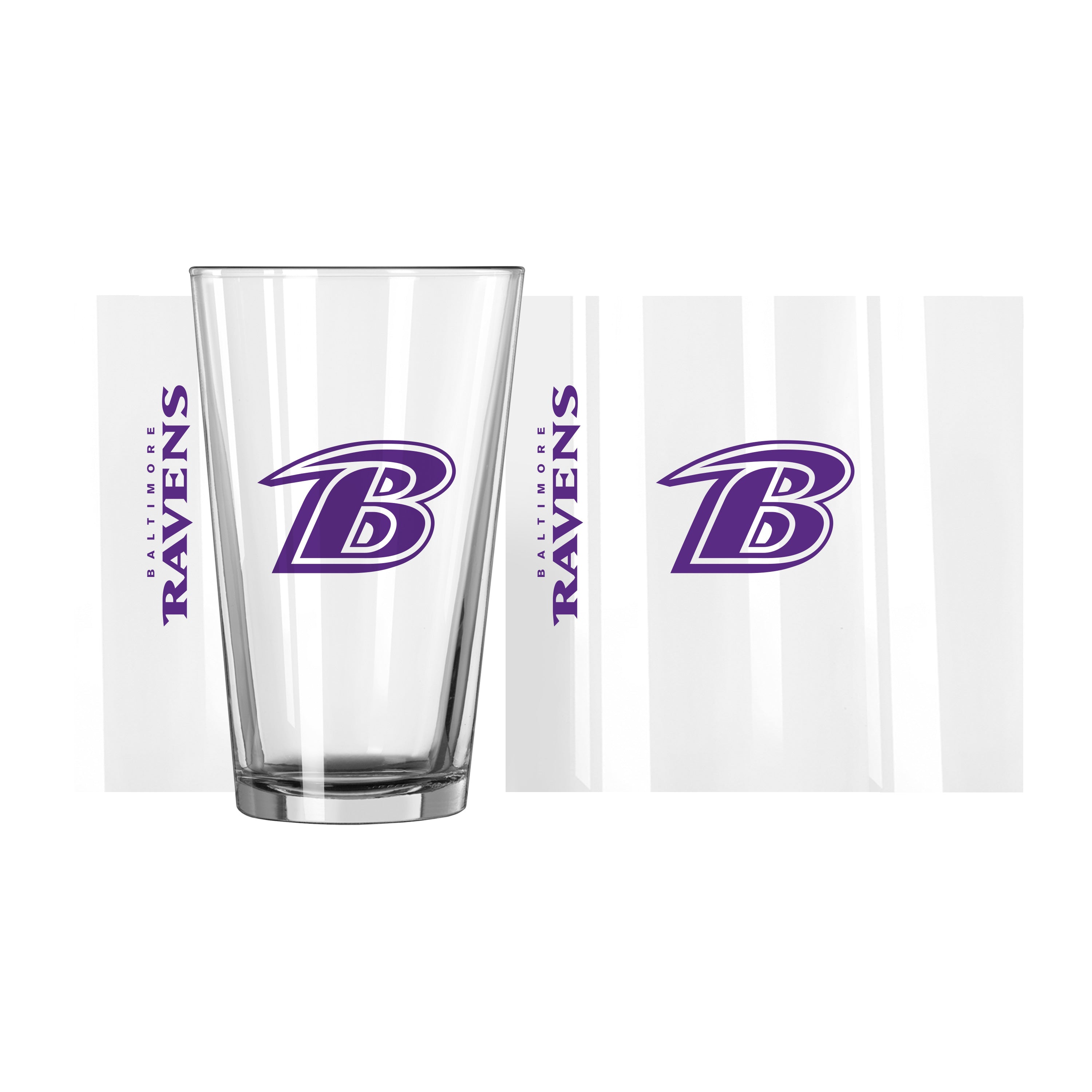 Baltimore Ravens 16 oz. Gameday Pint Glass