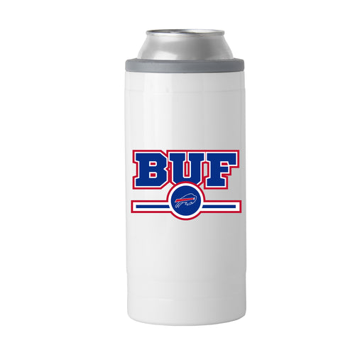 Product Image for Buffalo Bills Letterman 12 oz Slim Can Coolie