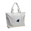Carolina Panthers Leopard Pattern Tote