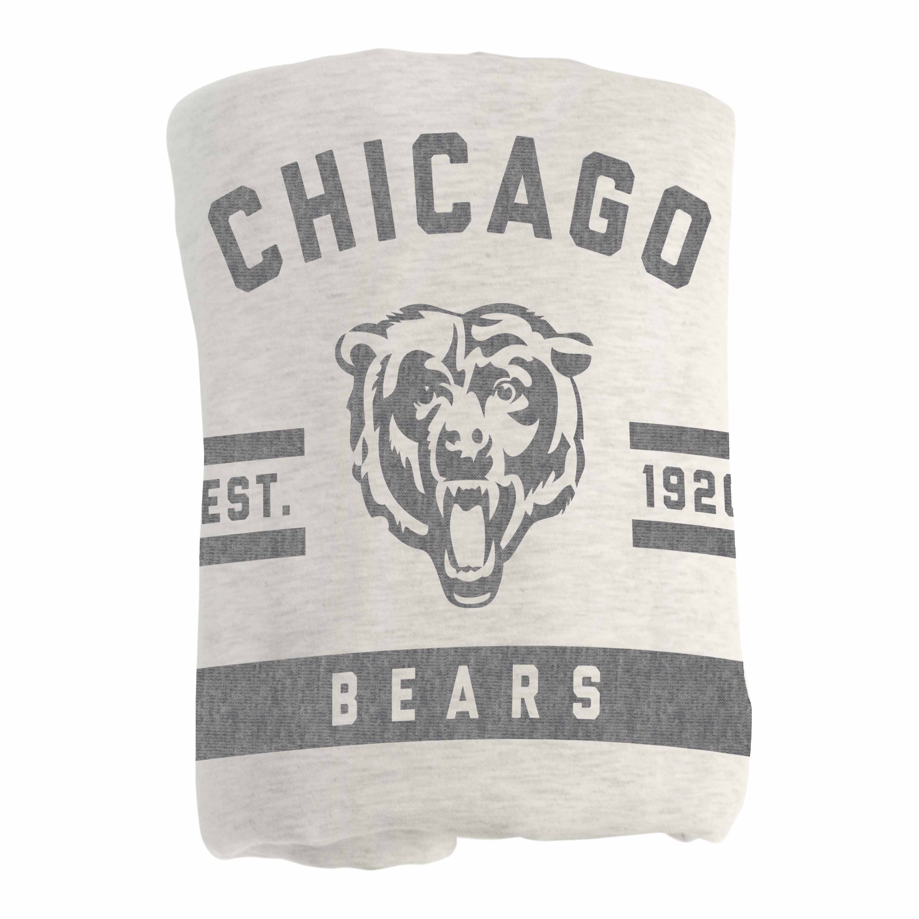 Chicago Bears Sublimated Sweatshirt Blanket