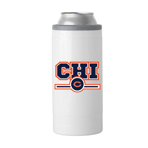 Product Image for Chicago Bears Letterman 12 oz Slim Can Coolie